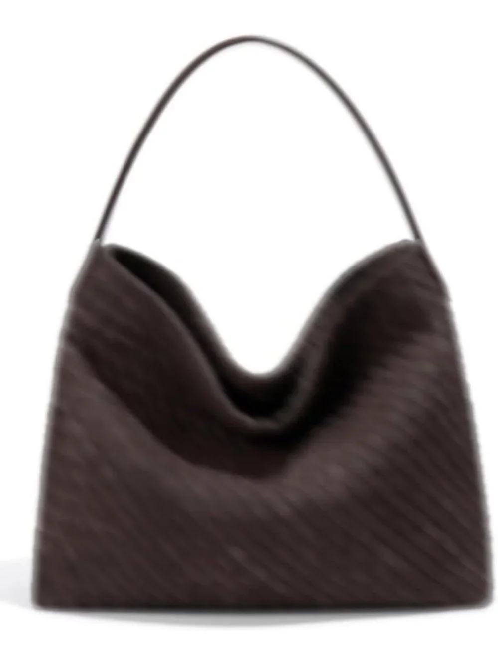 Chic Slouchy Faux Suede Woven Hobo Bag | Stylish Women's Shoulder Tote Handbag